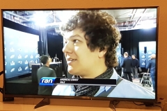 Andi im Fernsehen - Interviewpartner für „ran“ im Februar 2018